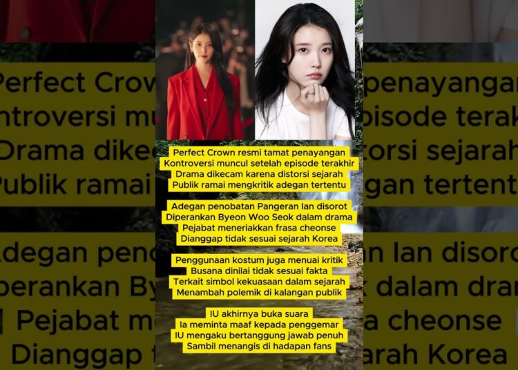 IU Klarifikasi Kontroversi Perfect Crown #artis #short #gossip