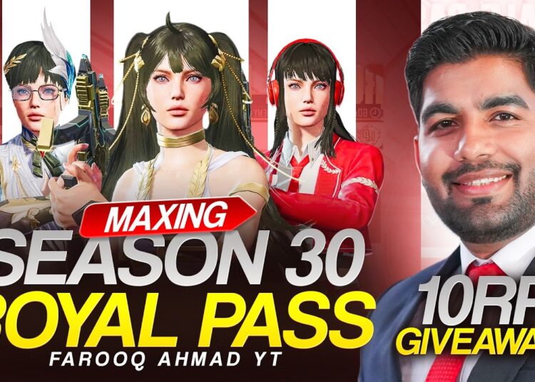 Maxing S30 Royal Pass | 10 RP Giveaway | 🔥 PUBG MOBILE 🔥