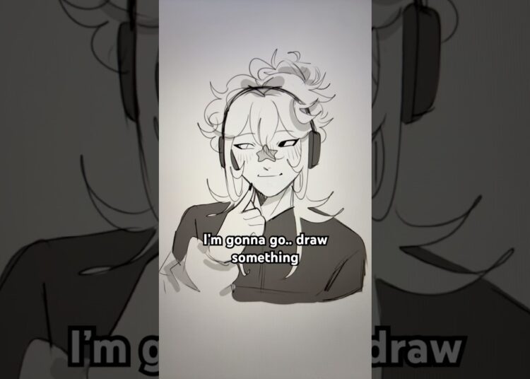 ITS THE FISH HAT AGAIN 🤸 #art #ocs #silly #drawing #artist #nefali #ocartist #digitalart #meme