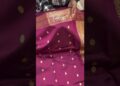 Pure Katan Silk. Pure Royalty. 💜 Is festive season,