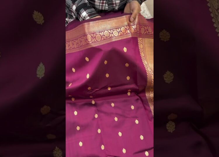Pure Katan Silk. Pure Royalty. 💜 Is festive season,
