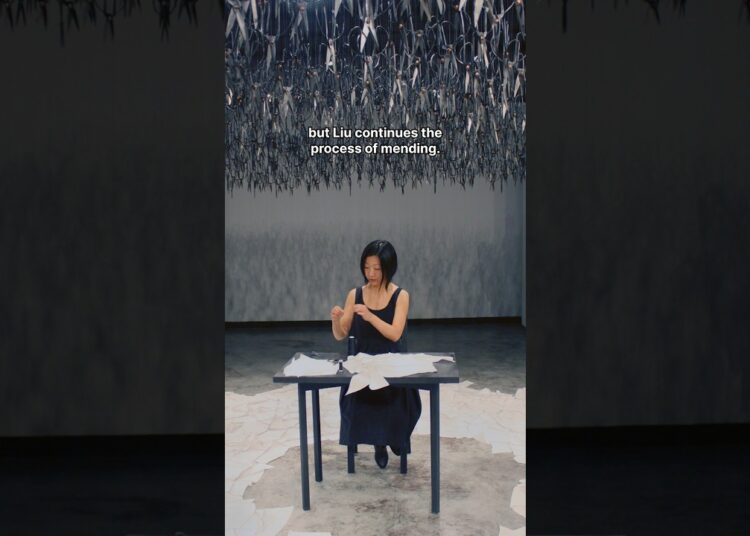 “The Mending Project” by Beili Liu, 2011 #performance #artshorts #art #artwork #artist