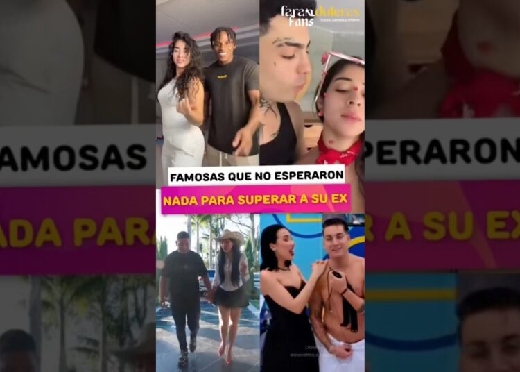 Famosa que ya superaron a su ex #farandula #noticias #chisme #chismes #controversia