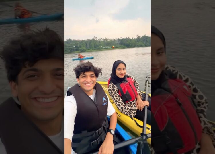 kayaking date😍🔥 #dredd #artist #makeupartist #fashion #entrepreneur #hananshah #singer #influencer
