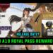 BGMI A19 ROYAL PASS REWARDS 🔴 A19 ROYAL PASS 1 TO 100 RP REWARDS 🔴 A19 RP 60 UC VOUCHER