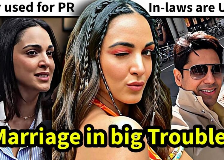 KIARA’S IMAGE WHITEWASHING ? SHADING SIDHARTH & HIS FAMILY ? FAKE TEARS ? MARRIAGE IN TROUBLE ?