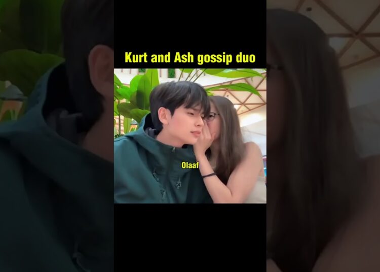 Kurt and Ash gossip duo #amnse #ashtineolviga #angmutyangsectione
