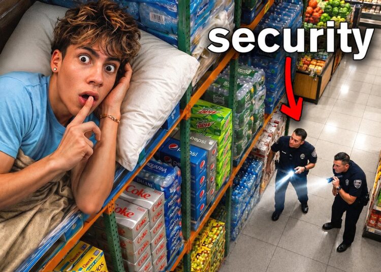 I SECRETLY Lived in a Grocery Store