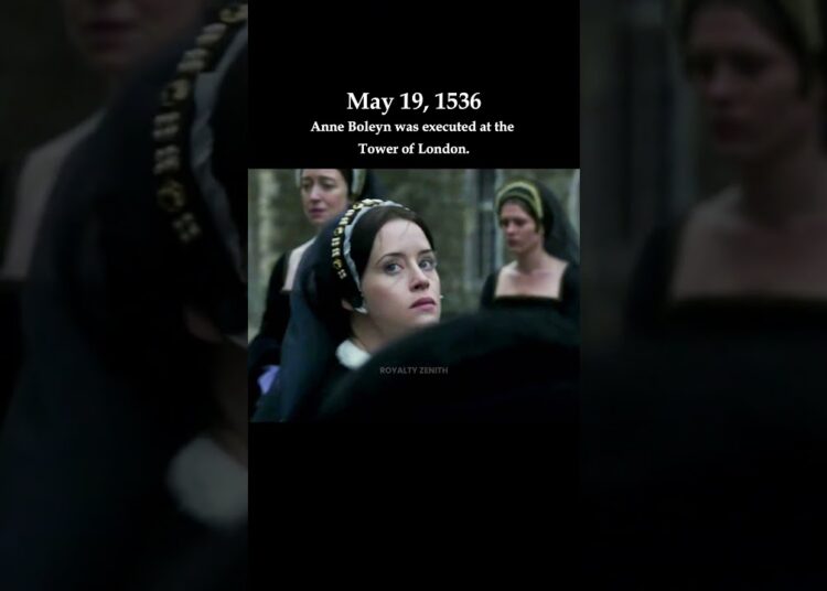 Anne Boleyn’s charges were entirely fabricated #royal #viral #shorts #history #tudor #royalty #queen