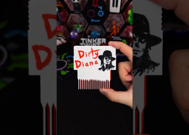 Dirty Diana 🎸 Michael Jackson on TinkerBeat Music Box 🎶 Satisfying ASMR