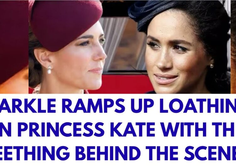MARKLE RAMPS UP LOATHING ON PRINCESS KATE ..LATEST #royal #britishroyalfamily #meghanmarkle