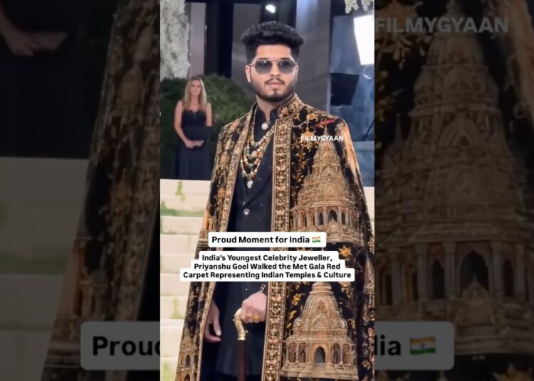 Indian Celebrity Jeweller At Met Gala 2026 #metgala2026 #metgala #jewellers #celebrity