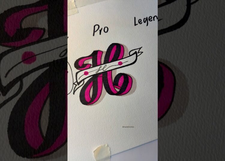 Letter “H”. 4 ways. #howtodraw #art #drawing #artist #shorts