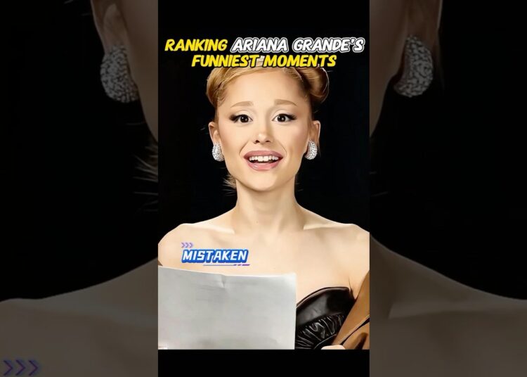 Ariana Grande’s Iconic Funny AF Moments #fyp #usa #arianagrande #funny #celebrity