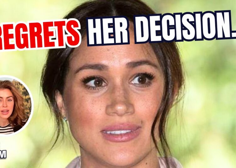 Meghan – “REGRETS her decision leaving the Royal Family” – Kinsey Schofield LIFTS LID