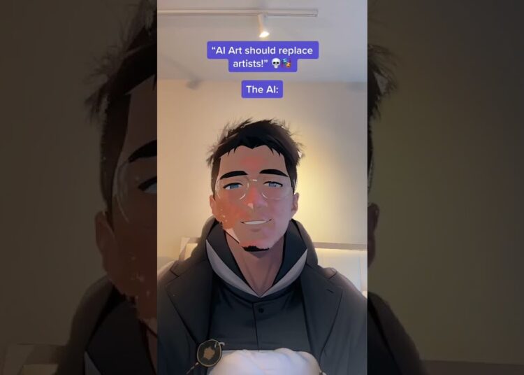 “AI Art should replace artists.” #aiart