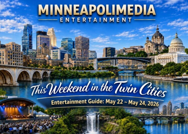 MINNEAPOLIMEDIA PRESENTS | This Weekend in the Twin Cities – Entertainment Guide: May 22 ~ 24, 2026 Edition