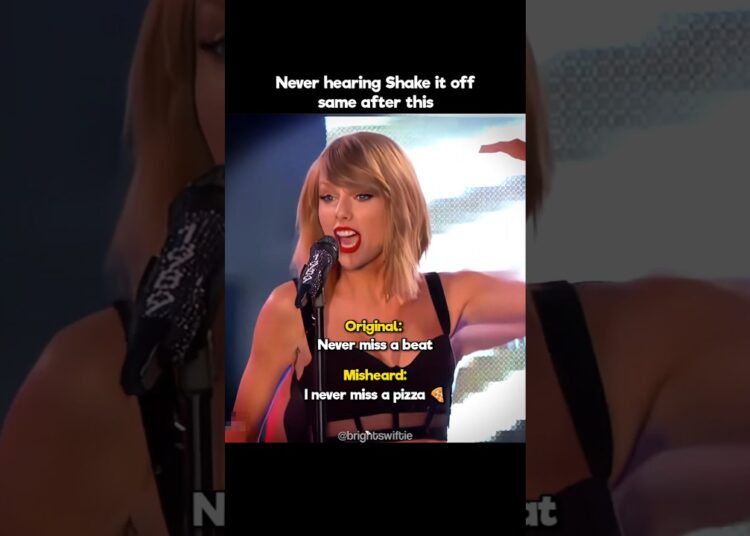 This may ruin shake it off for swifties #taylorswift #swifties #erastour #music #shorts