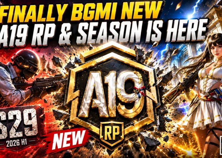 Finally BGMI NEW A19 ROYAL PASS & SEASON S29 IS HERE