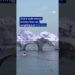 French artist JR begins inflating a giant ‘cave’ over oldest bridge in Paris | DW News