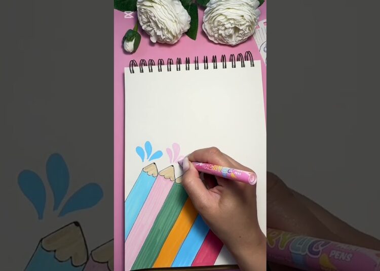 Creative Front Page Idea ✏️English #art #frontpage#shorts