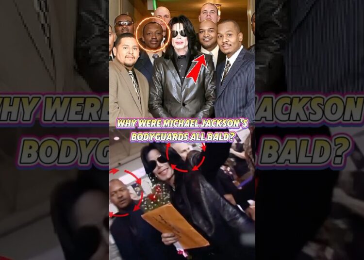 Why were Michael Jackson’s bodyguards all bald?#fyp #celebrity #billbray #michaeljackson
