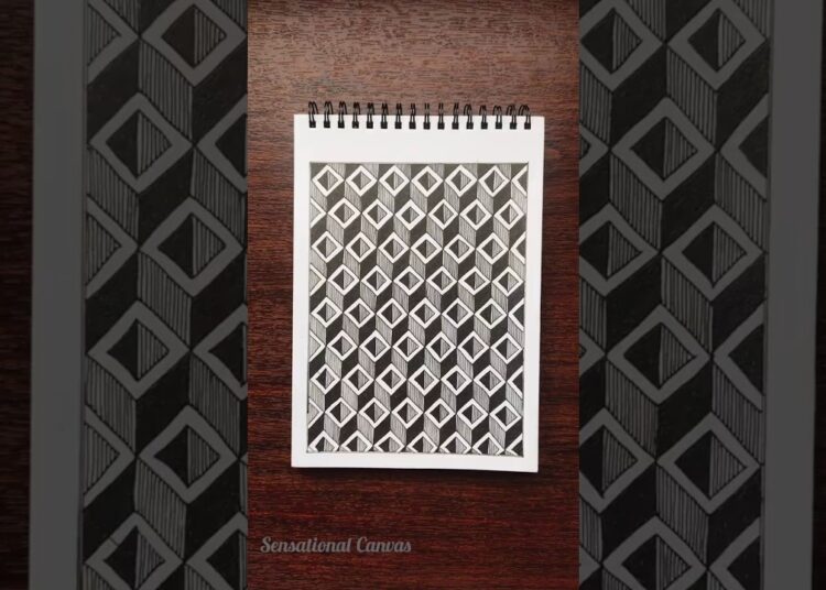 Day 73 – Easy Doodle Art Tutorial #doodle​ #doodleart​ #easy​ #drawing​ #art​ #zentangle​ #zen​