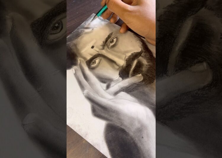Drawing Suriya🩷 Karuppu Movie#tamil #art #drawing #shorts #trending #viral
