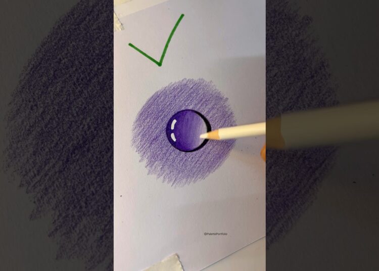 How to draw water drop. #howtodraw #art #drawing #artist #shorts