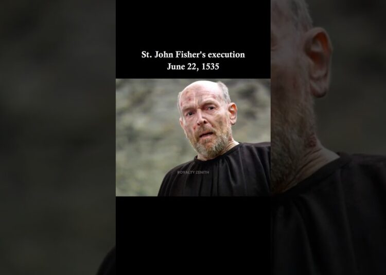 John Fisher’s execution #royal #viral #shorts #tudor #history #royalty #henryviii