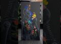 Acrylic Pouring Technique #shorts #art #painting