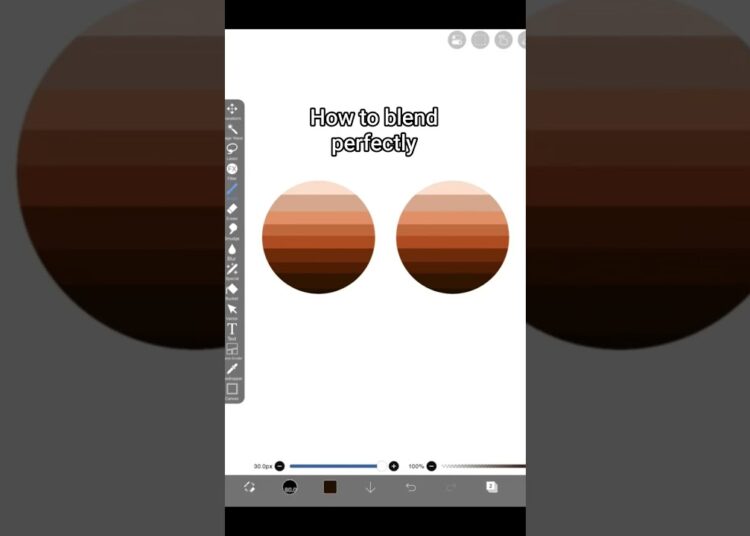 How to blend perfectly in ibispaintx#art #ibispaintx