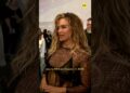 Karol G reacts to receiving the International Artist Award of Excellence at the #AMAs. #karolg