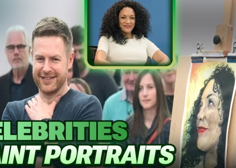Celebrities Paint Portraits at Wallace Collection | Portrait Artist of the Year UK