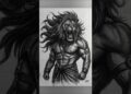 Roar 🦁 #narsimha #narsimhabhagwan #art #ytshorts #youtubeshorts #viral #mahavatarnarsimha #drawing