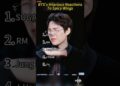 BTS’s Hilarious Reactions To Spicy Wings#youtubeshorts #celebrity #funny #trending #foryou #viral