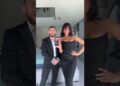 UFC fighter Merab Dvalishvili and Nina Drama attend the American Music Awards