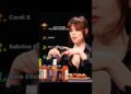Best reaction of celebritieseating spicy wings#viral #jenna #celebrity #arianagrande #billieeilish