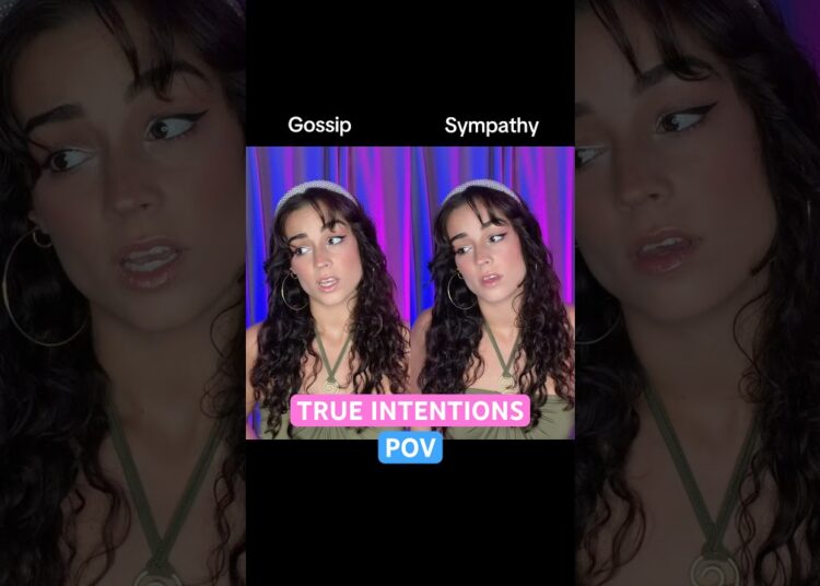 #POV: What is the true intention? #gossip #acting #povacting