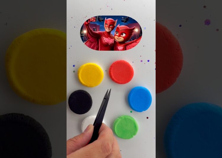 Super Mario colour mixing #satisfying #art #colourmixing #trend