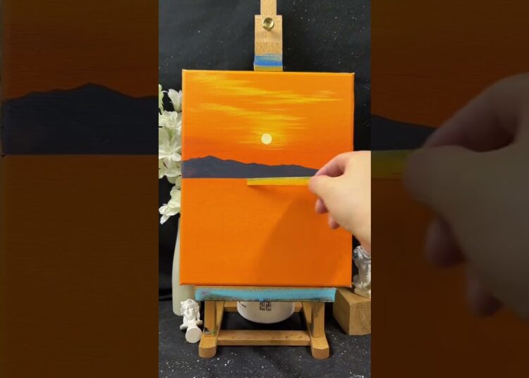 #howtopaint #art #painting #drawing #acrylicpainting #landscapepainting #acrylicscenery