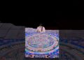 Ancient Mandala Sand Painting – Sacred Handmade Cultural Heritage Art