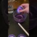 My fingers are still purple… worth it tho #art #mybackhurts #diy #flower