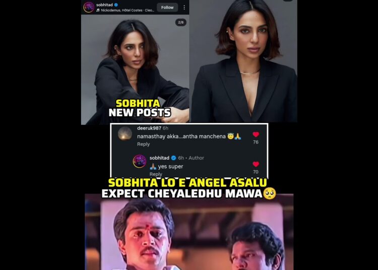 #sobhitadhulipala #celebrity #akkinenifamily