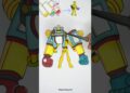 Turn Jax into Player Poppy Playtime With Mixing Items 🥰❤️ #art #satisfying #shortvideo