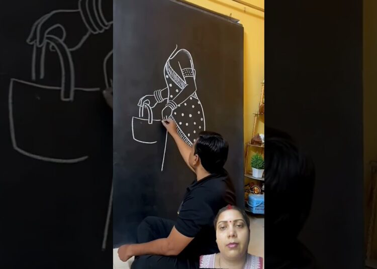 how to draw a💕 woman👩 drawing #art #artist #beautiful #drawing #yt #shortvideo #shorts