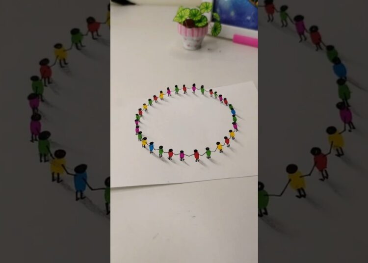 Circle Trick Art That Looks SO Cool ✨⭕