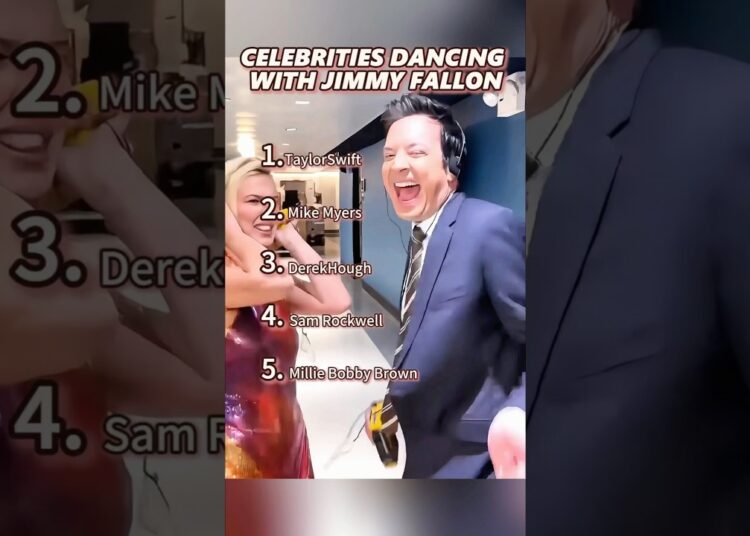 CELEBRITIES DANCING WITH JIMMY FALLON #celebrity #snl #relxing #foryou #funny #laugh #dance