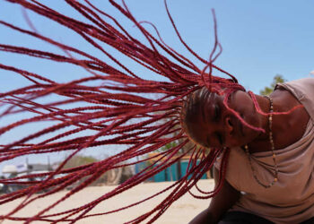 A sun-baked Senegal village erupts in color for one of Africa’s biggest dance festivals