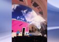 Inside ‘A Bad Bunny Visual Album: A Love Letter to Puerto Rico’  at the Arizona Science Center.